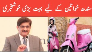Sindh Government Launches Free Pink EV Scooty Scheme 2025 Women Empowerment , hsasapnaghar.com